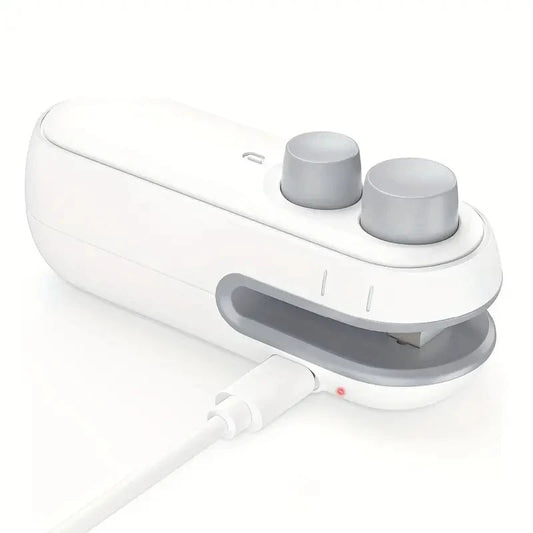 Rechargeable Mini Bag Sealing Machine | Portable Heat Sealer for Food Storage