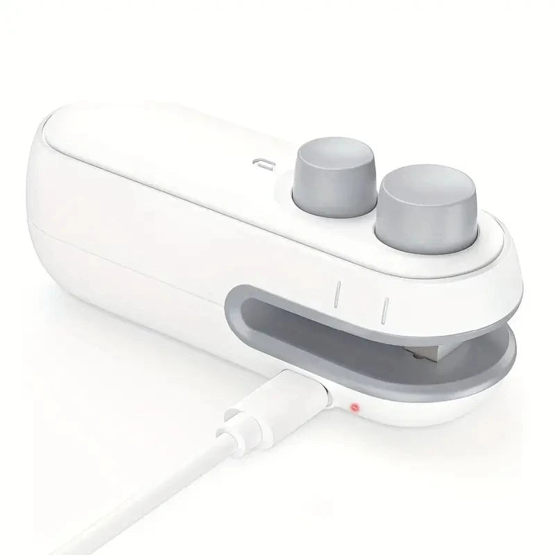 Rechargeable Mini Bag Sealing Machine | Portable Heat Sealer for Food Storage