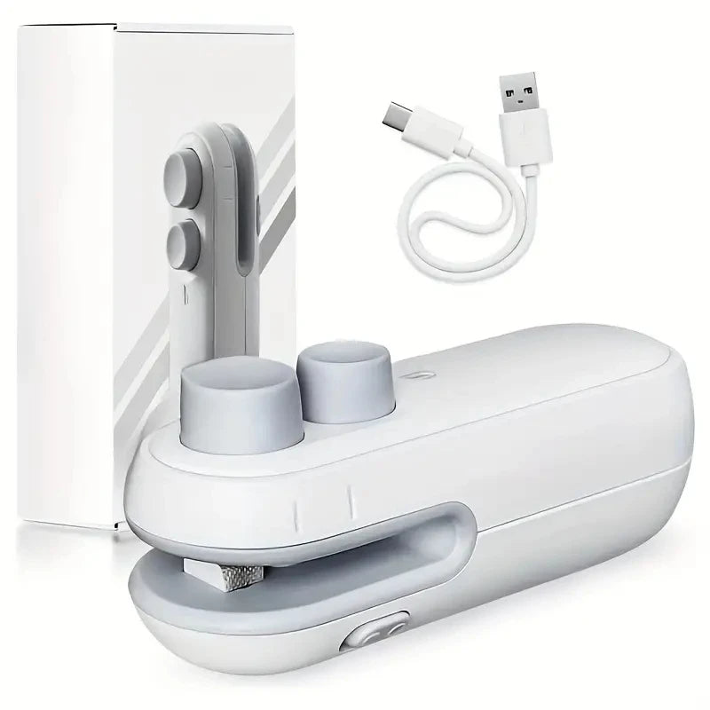 Rechargeable Mini Bag Sealing Machine | Portable Heat Sealer for Food Storage