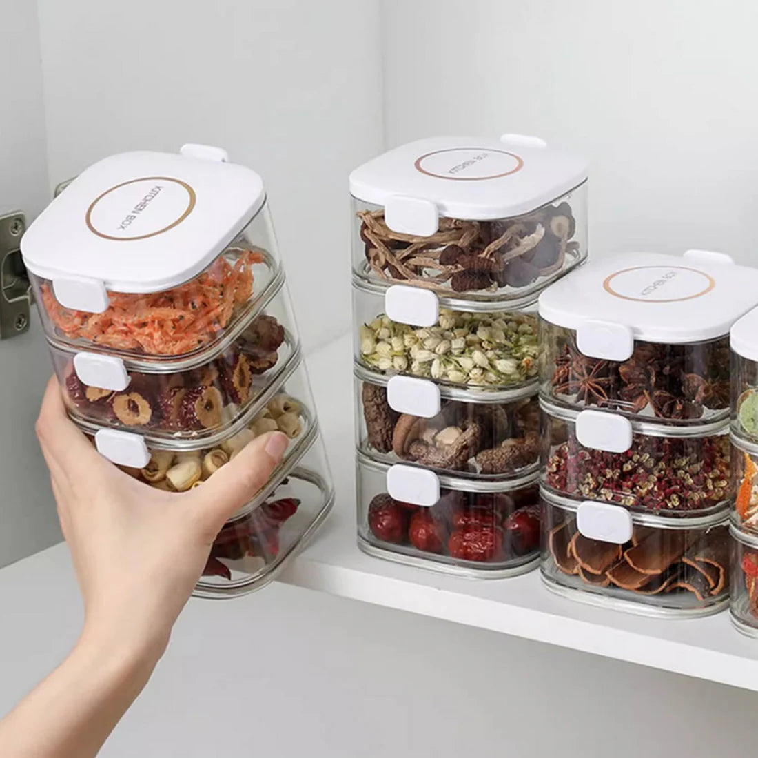 Acrylic Airtight Storage Container | Kitchen & Home Organizer
