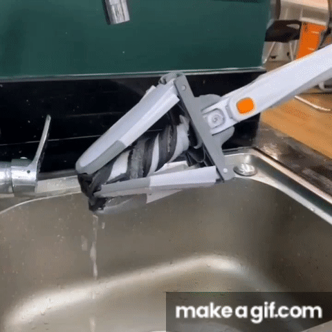 X-Type Squeeze Mop | 360° Rotatable Microfiber Mop