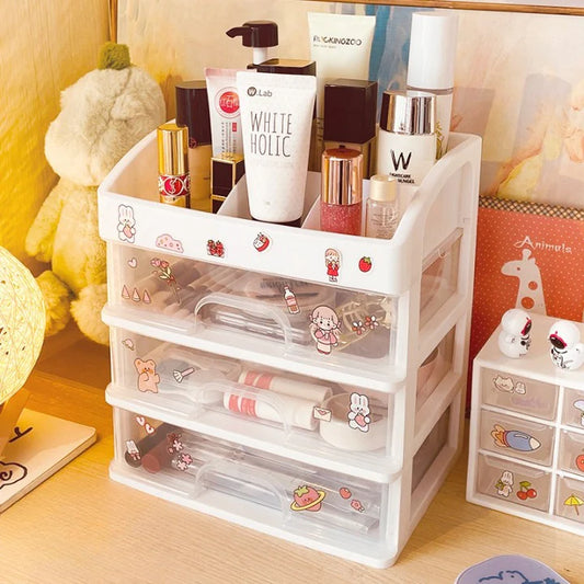 Drawer Desktop Cosmetic Storage Box | Makeup Organizer