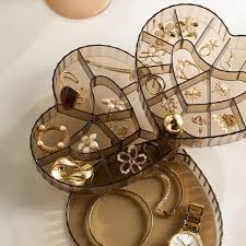 Acrylic Luxury Deer Jewelry Box | Elegant Jewelry Organizer